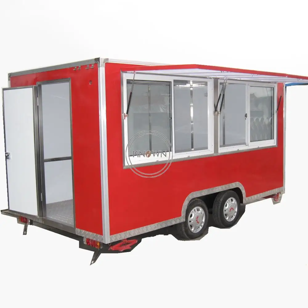 2023 Multifunctional for fast Food Truck Mobile Food TrailerFor Sale with factory price