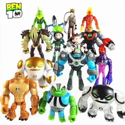 Anime Figure BEN10 Kineceleran Four Arms Articulation Diamondhead Tennyson 10 Collection of Ornaments Omnitrix Ben10 Gift