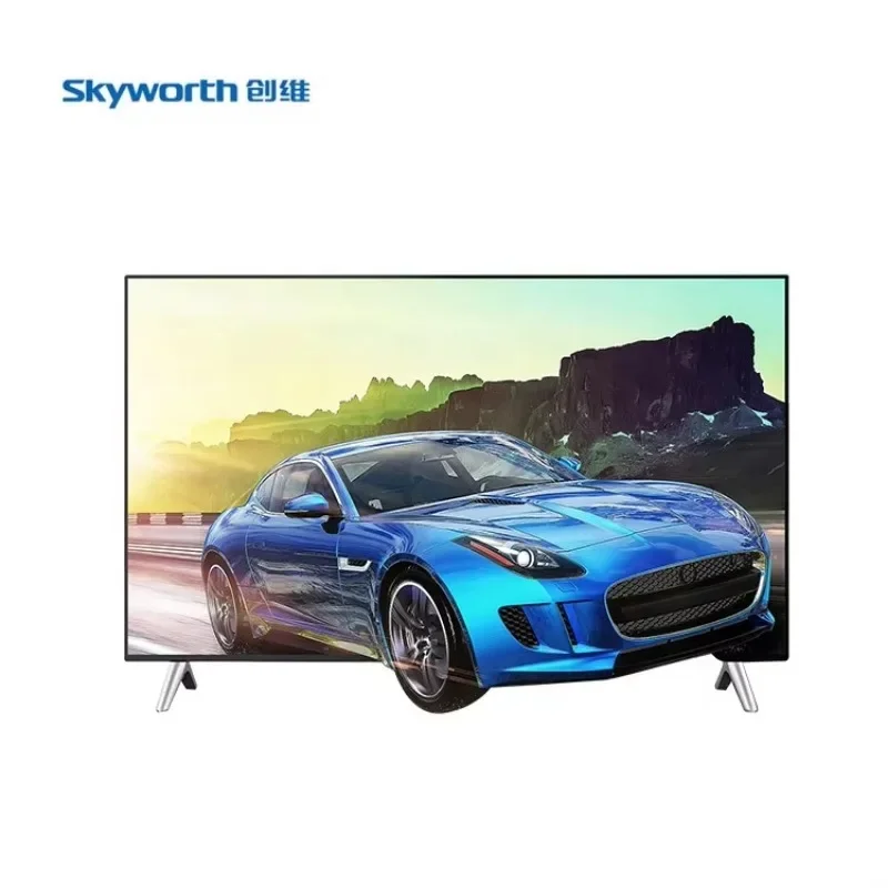 Skyworth Factory OEM بيع مباشرة LED LCD 32 45 55 65 75 4K بوصة HD شاشة مسطحة تلفزيون مجموعة التلفزيون الذكية
