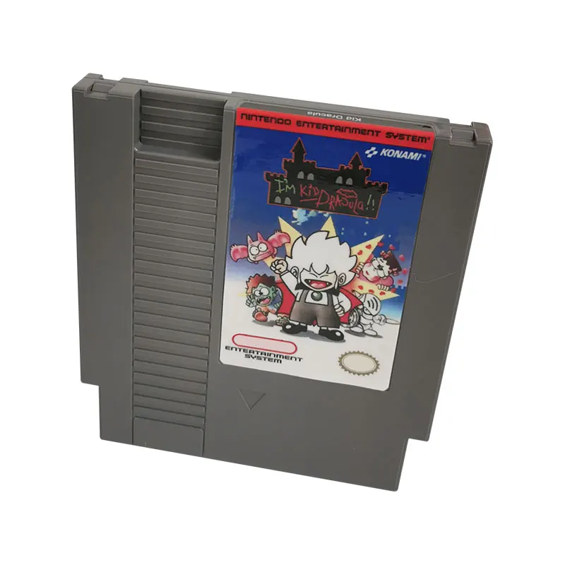 Cartucho de juego KidDracula para consola NES, versión estadounidense, 72 pines, Colección Retro gratis