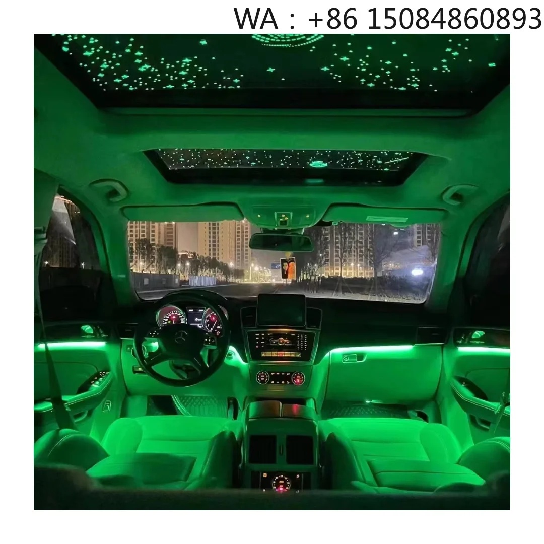 Customizable Pattern Car Panoramic Sunroof Ambient Light Film Auto Roof Starry Sky Interior Decoration