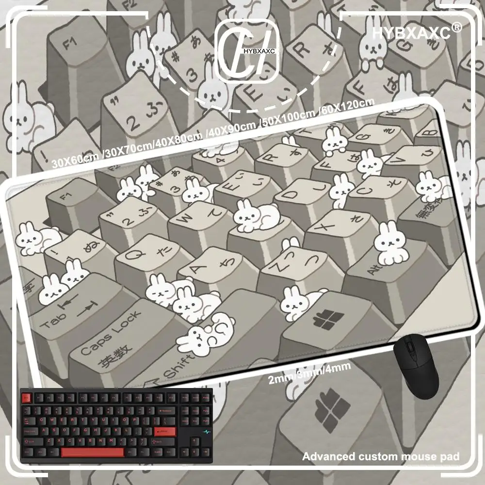 

Коврики Xxl kawaii кролик коврик для мыши компьютерная клавиатура большой коврик для мыши настольный коврик офисные аксессуары шкаф коврик для мыши ПК игровые коврики