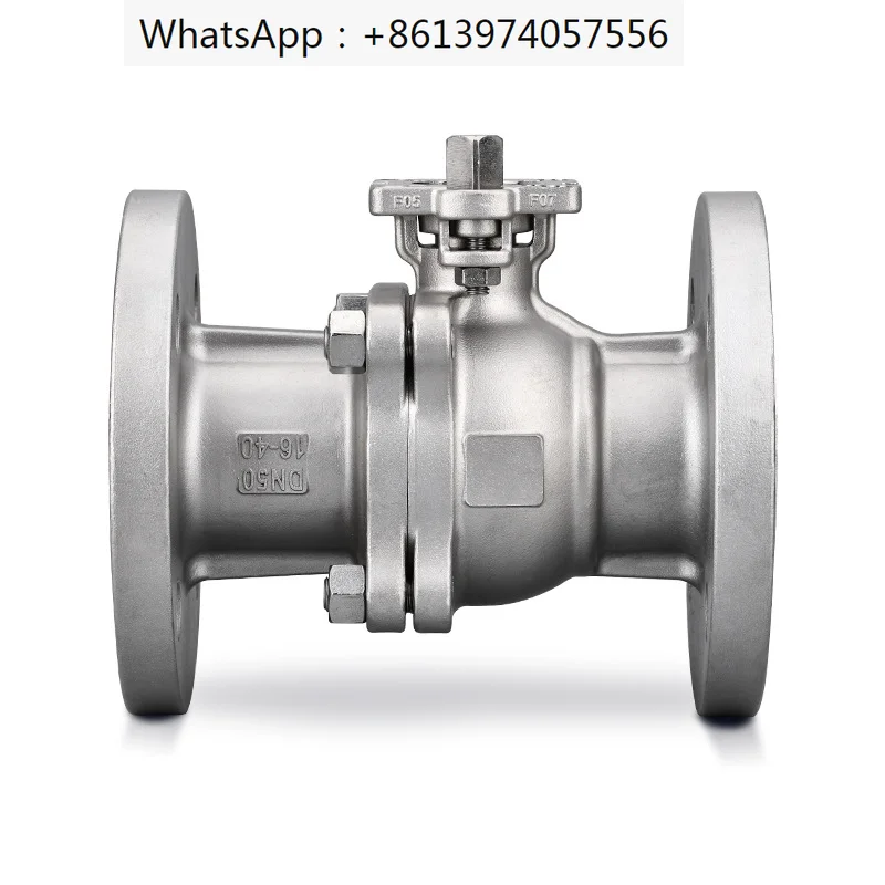 Double directional industrial valve stainless steel manual high platform flange ball valve DN300 150LB CF8M ball valve