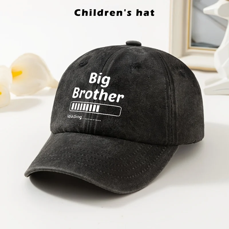 Big Brother Loading Screen Baseball Cap Adjustable Washed Cotton Trucker Hat for Unisex