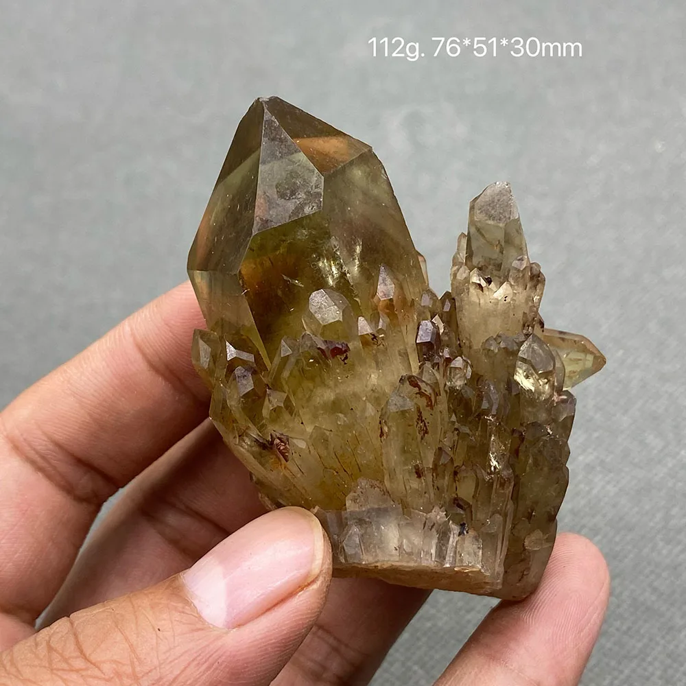 100% natural yellow crystal rough ore crystal specimen origin Congo