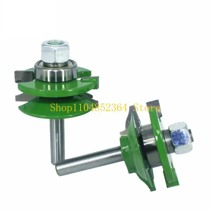 

652F 8mm Shank Woodworking Cutter Milling Cutter For Door Panel Furniture Making