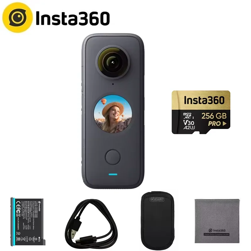 Insta360 ONE X2 Action Camera 5.7K Video 10M Waterproof FlowState Stabilization Insta 360 ONE X 2 Sports Camera