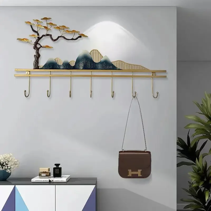 Wall Organizer Storage Coat Racks Clothes Cheap Home Furniture Luxury Hanger Nordic Suit Percheros Furniture Living Room image 5