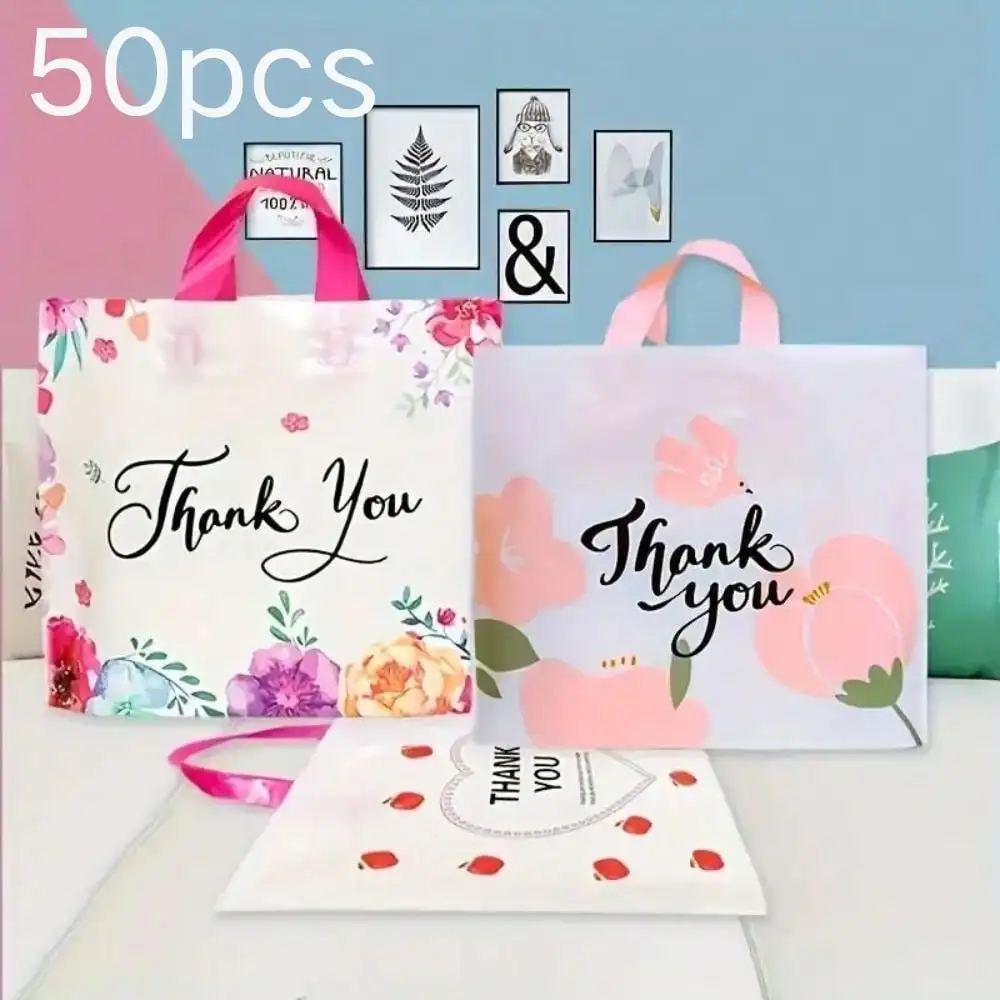 50pcs Wedding Party Favor Packaging Bags PVC Gift Bags