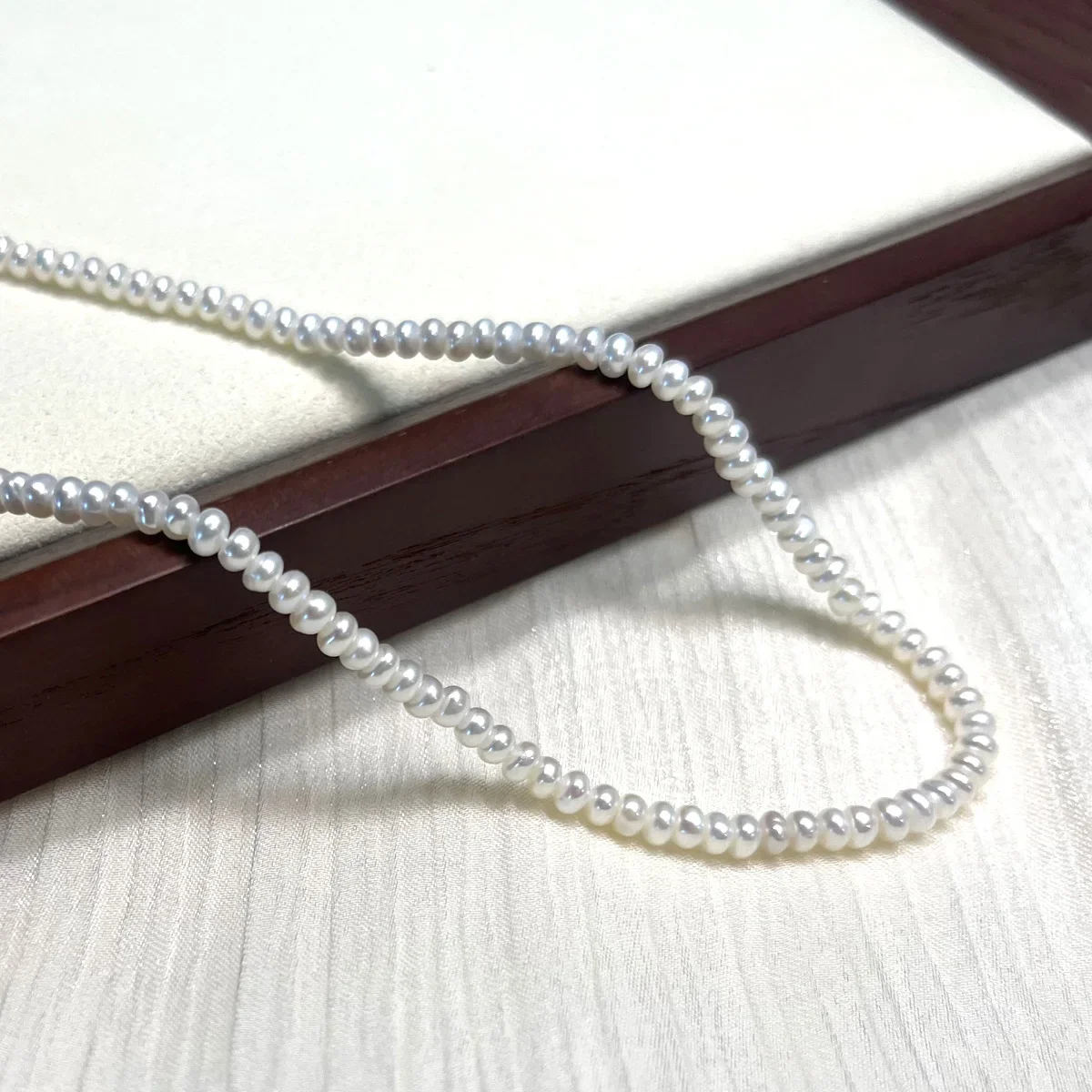 AAA Natural Freshwater Pearls Delicate Small Bread Isolation Beads for Jewelry Making DIY Women Necklace Bracelet Accessories