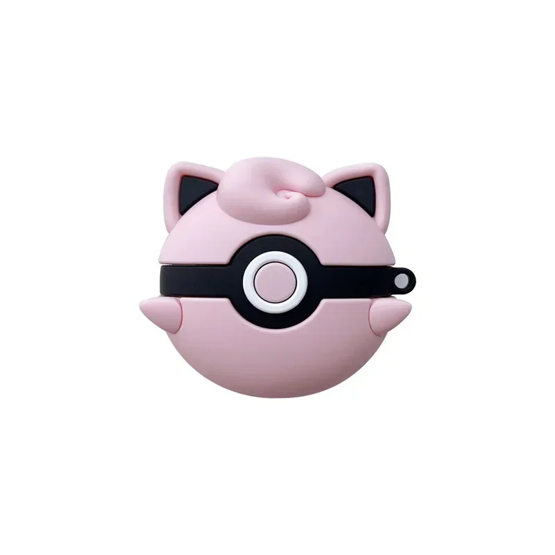 Pokemon Pink Ball per custodia Airpods Pro 2, custodia protettiva antiurto in Silicone per auricolari per Airpods 1/2/3 custodia per bambina Funda