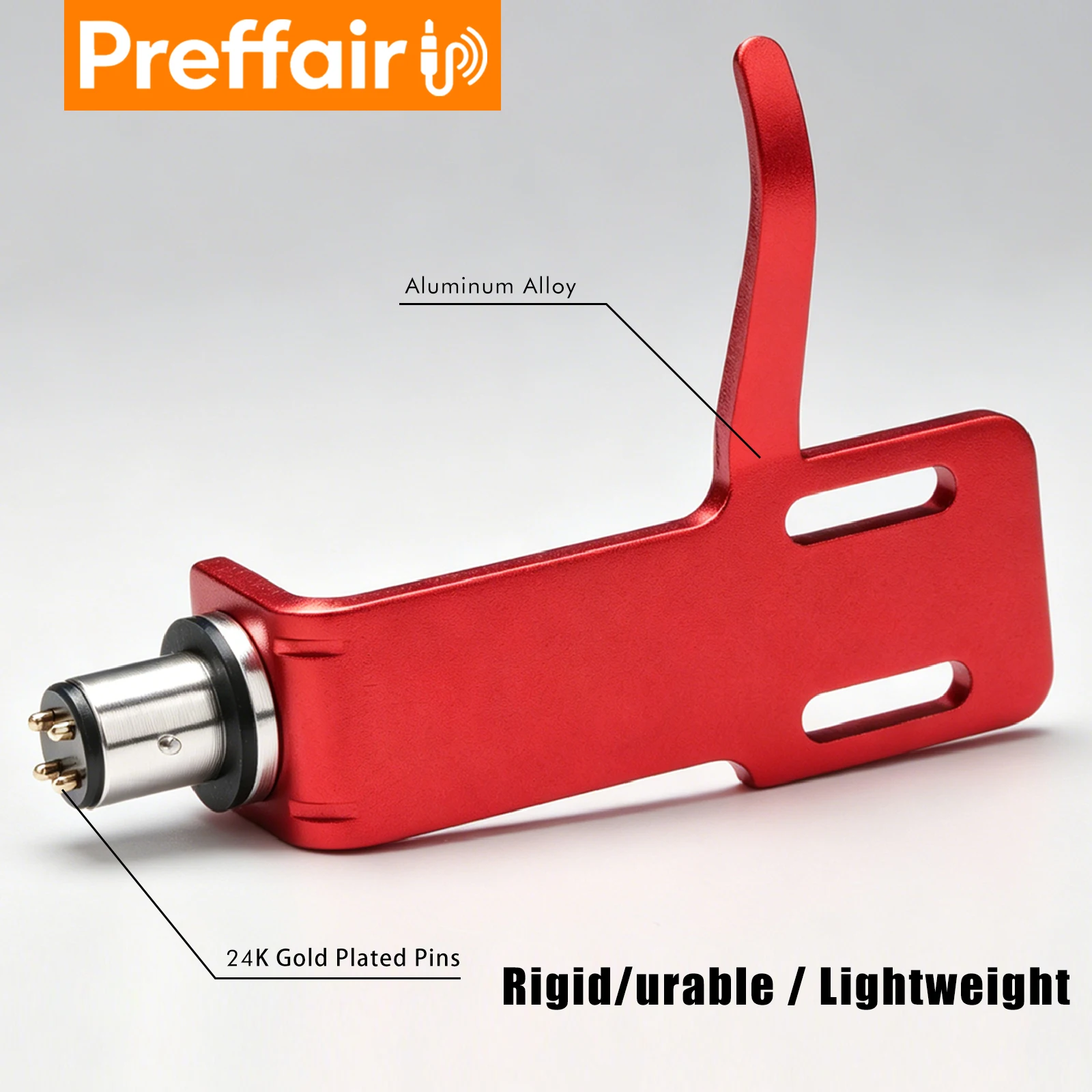 Preffair Universal Cartridge Stylus Headshell Holder Aluminum Alloy For Turntable LP Vinyl Pickup Record Player HIFI Accessory
