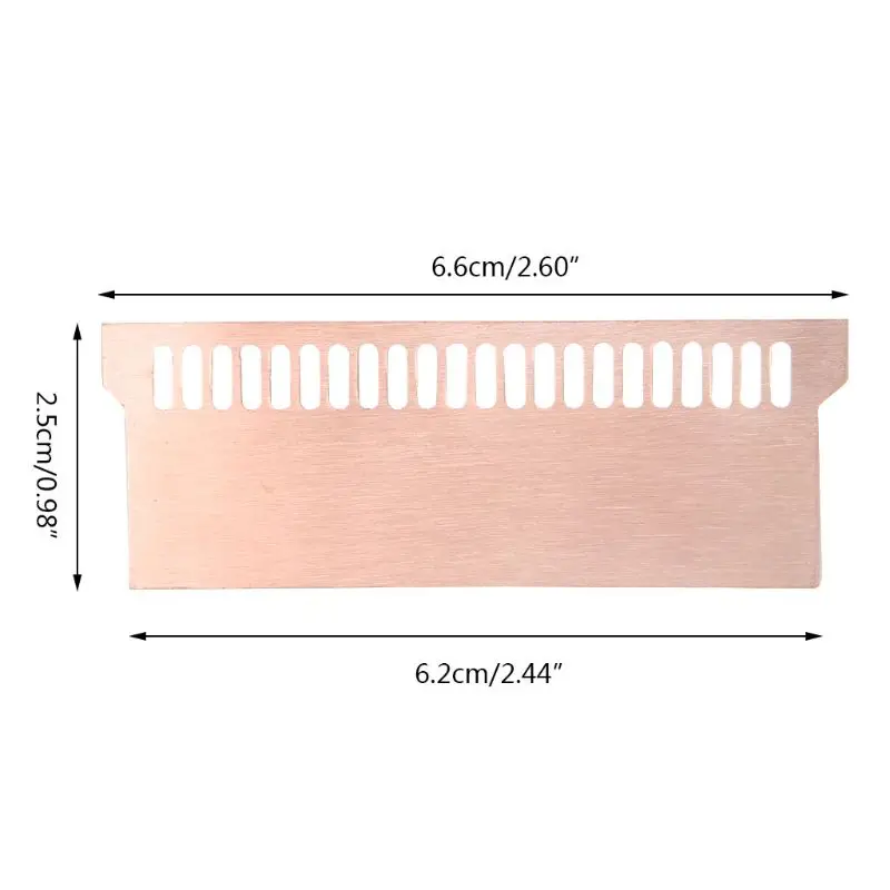 DX11 2 szt. Miedziany notebook do gier pamięć laptopa radiator kamizelka chłodząca 0,5 mm chłodnica