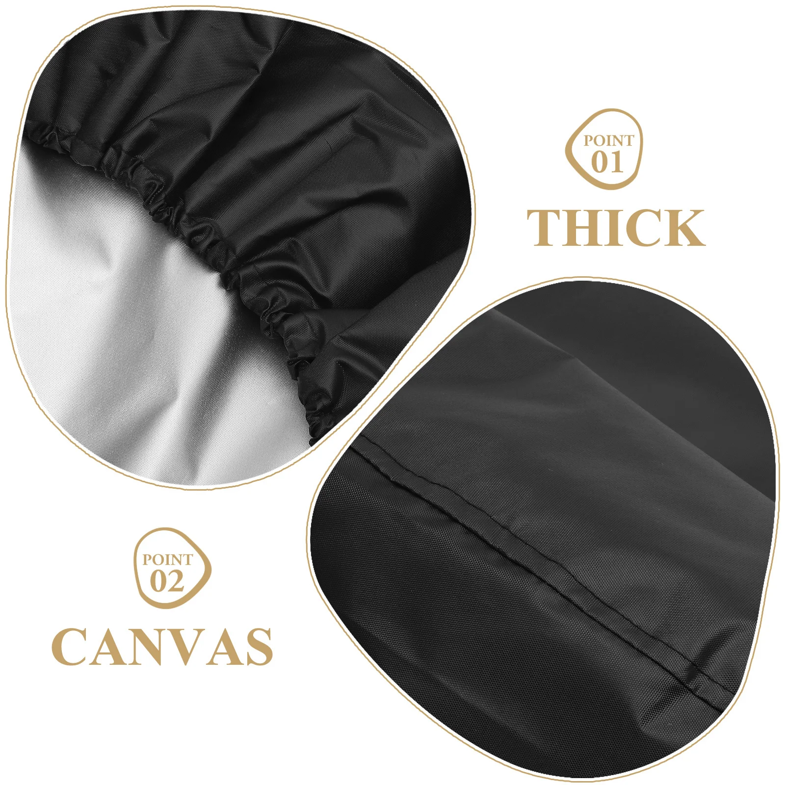 

2pcs Tire Covers For Rv Truck Car Wheel Protection Set Fits 32Inch Diameter Dustproof Waterproof Breathable Canvas Cover