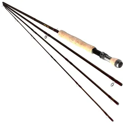 9ft or 10ft 2.7 or 3 Meters 5-6wt 7-8wt Fly Fishing Rod Pole 4 pcs Carbon Blanks Cork Handle Medium-Fast Action Light Feel