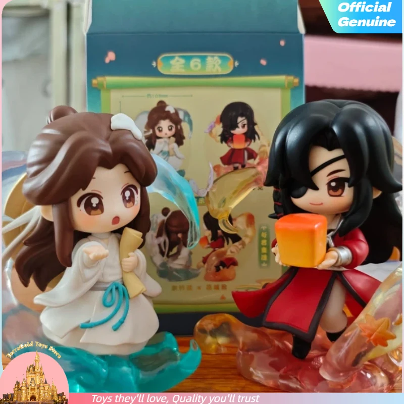 

Горячее небесное официальное благословение слепая коробка анимация Danqing Fenghua серия загадочная коробка модные игрушки настольный декор орнамент подарок