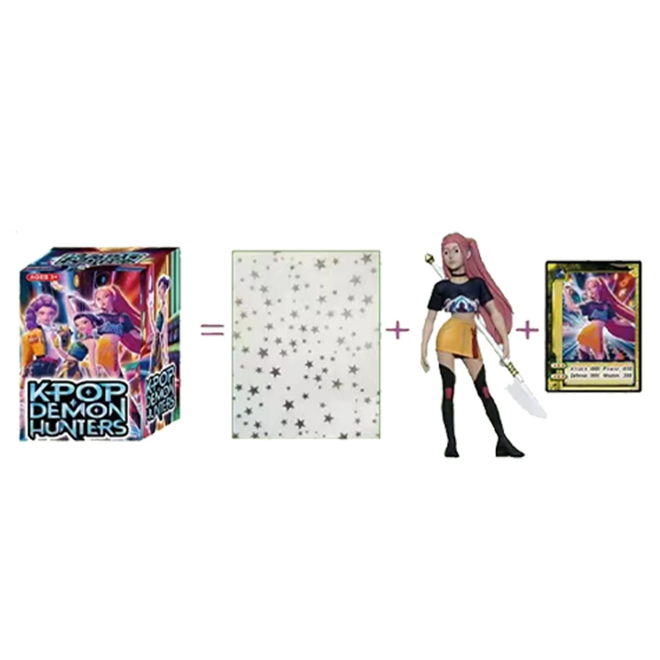 Anime Movie Blind Box K-POP Witch Hunt Super Idol Rumi Mira Zoey Demon Hunter Mini Figurine PVC Model Birthday Gift Blind Box