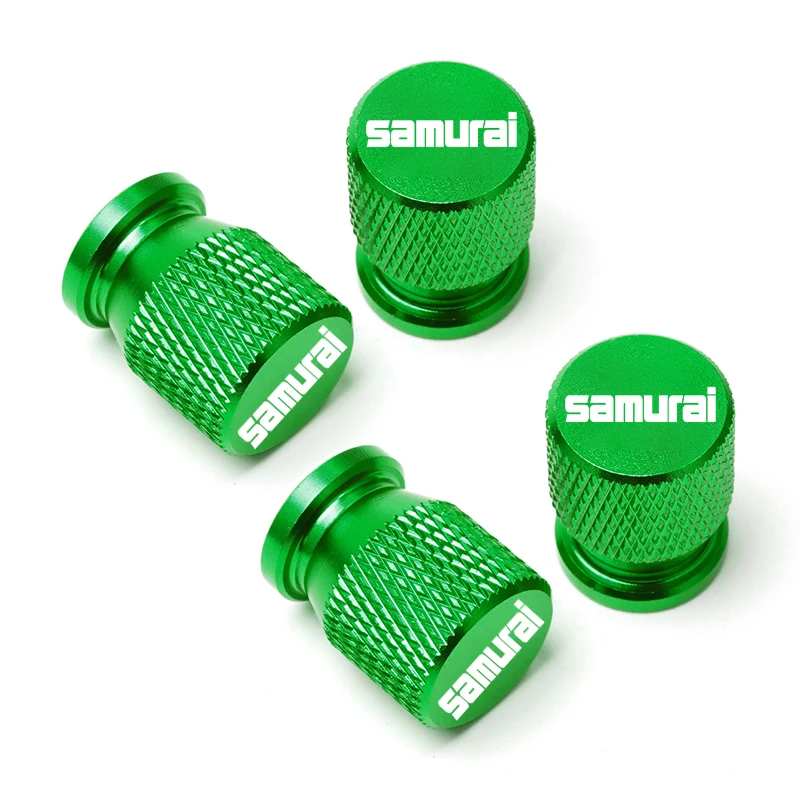 For Suzuki Samurai Car Wheel Tire Valve Caps Tyre Stem Covers Airdust Waterproof Accessories