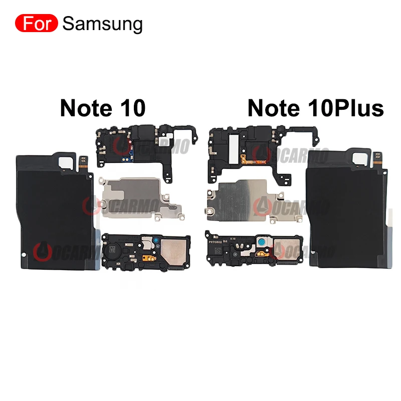 1Set For Samsung Galaxy Note 8 9 10 Plus NFC Wireless Coil Charging Signal Antenna Cover Loudspeaker Flex Cable Repair Parts