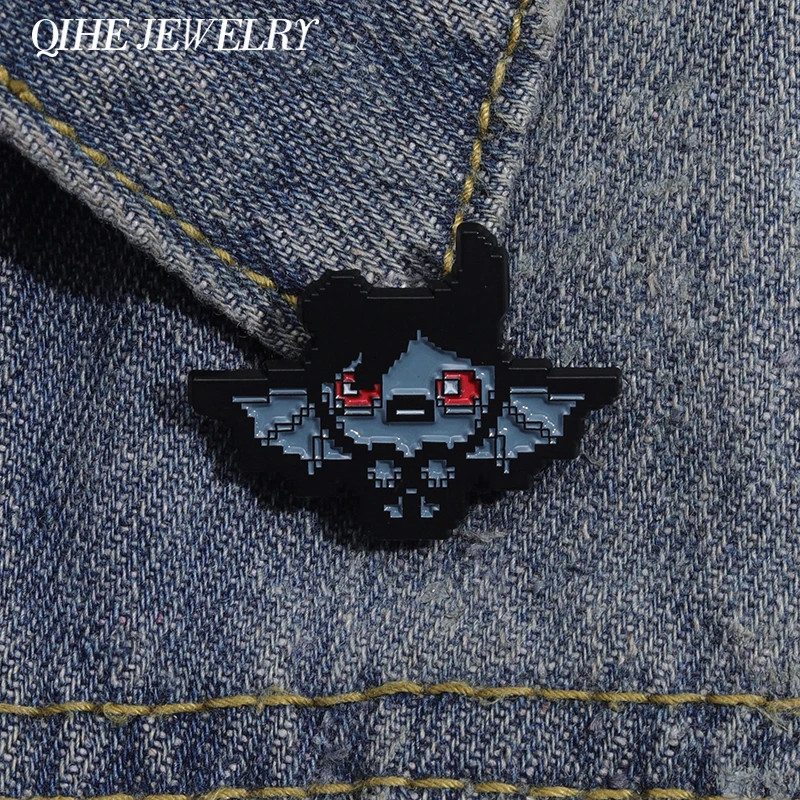 The Binding of Isaac Azazel Brooch Enamel Pin Cartoon Retro Anime Game Metal Badge Lapel Backpack Jewelry Accessary Gift for Kid