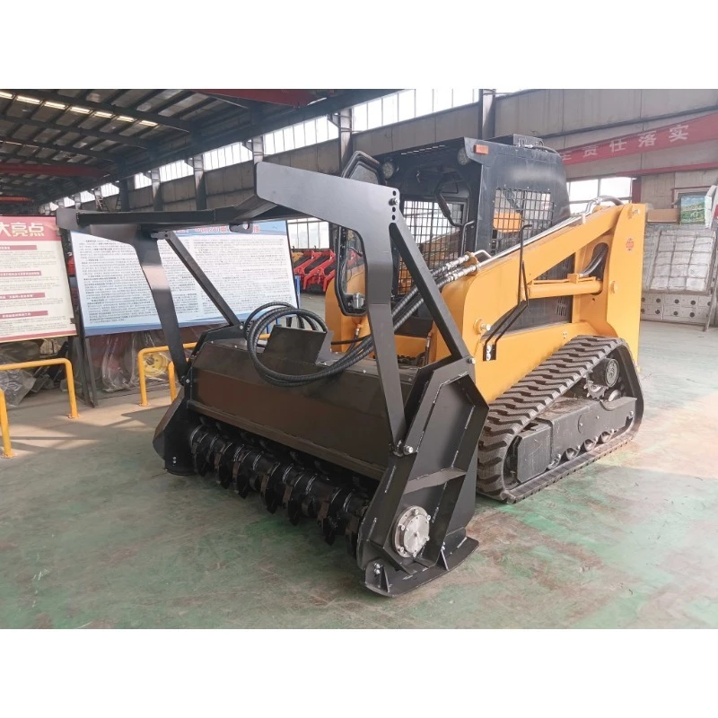 Forestry Machinery - Sliding Loader with Extended Irrigation and Grass Crushing Machine