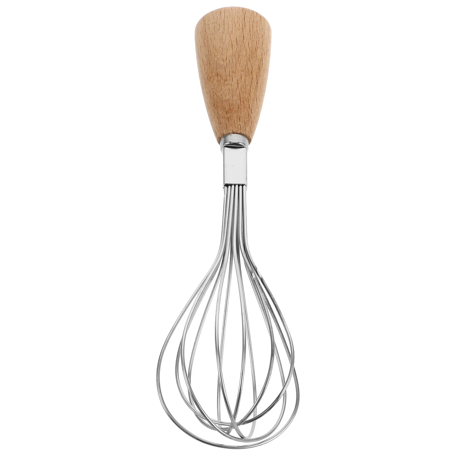 Mini Wire Whisk Stainless Steel Egg Mixer Manual Handheld Whisk for Cooking Cream Beating Small Wire Stirrer Kitchen Tool