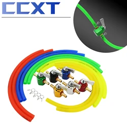 Motorcycle ATV Fuel Petrol Tap 6mm Switch ON OFF Fuel Balve Fuel Hose For Honda Ymaha KTM Suzuki CRF CR YZF EXC XCF SXF KX KLX