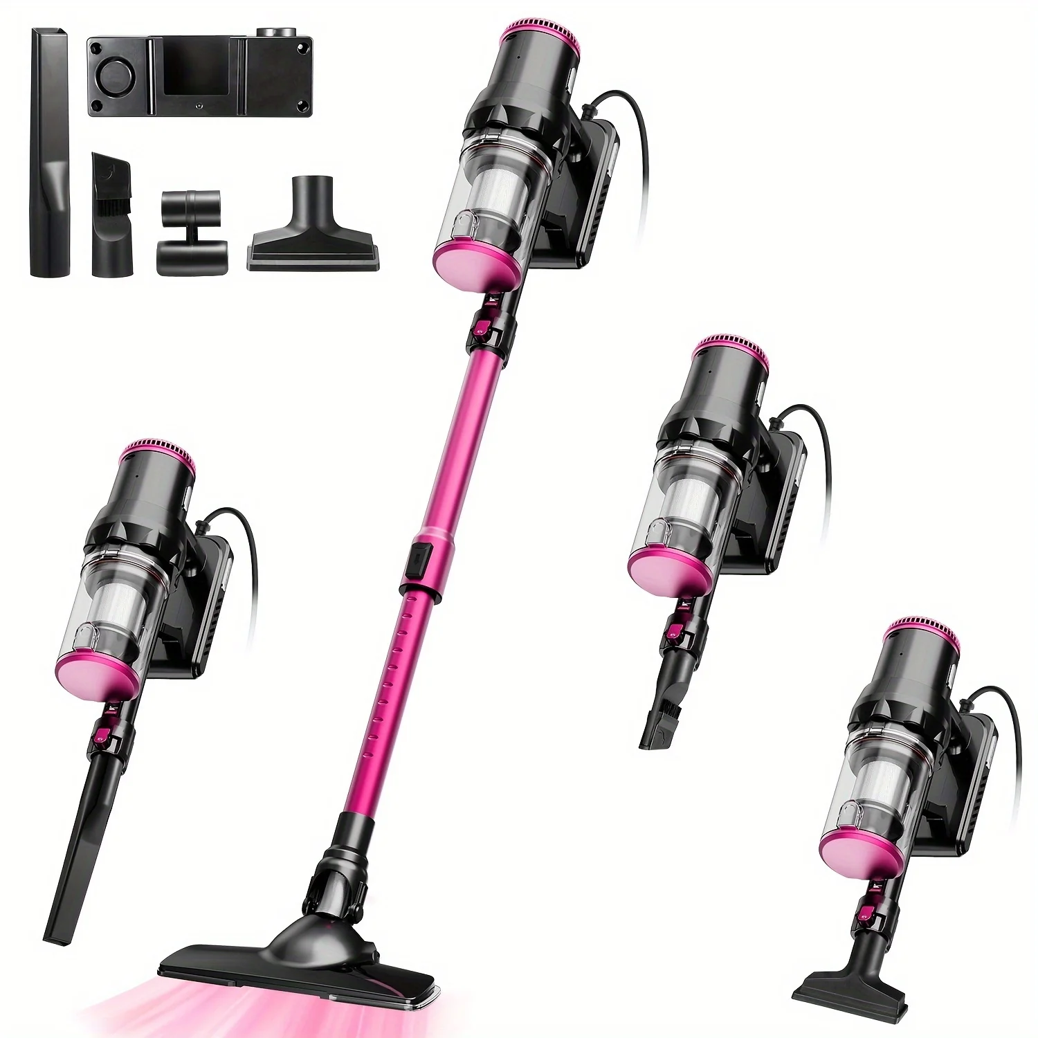 كابل أسبرادور دي مانو كون 500 وات كفوريل شفط دي 18 كيلو باسكال، باو رويدو، ليجيرا واي سين بولسا، فلتر HEPA، أسبرادور دي فار #2