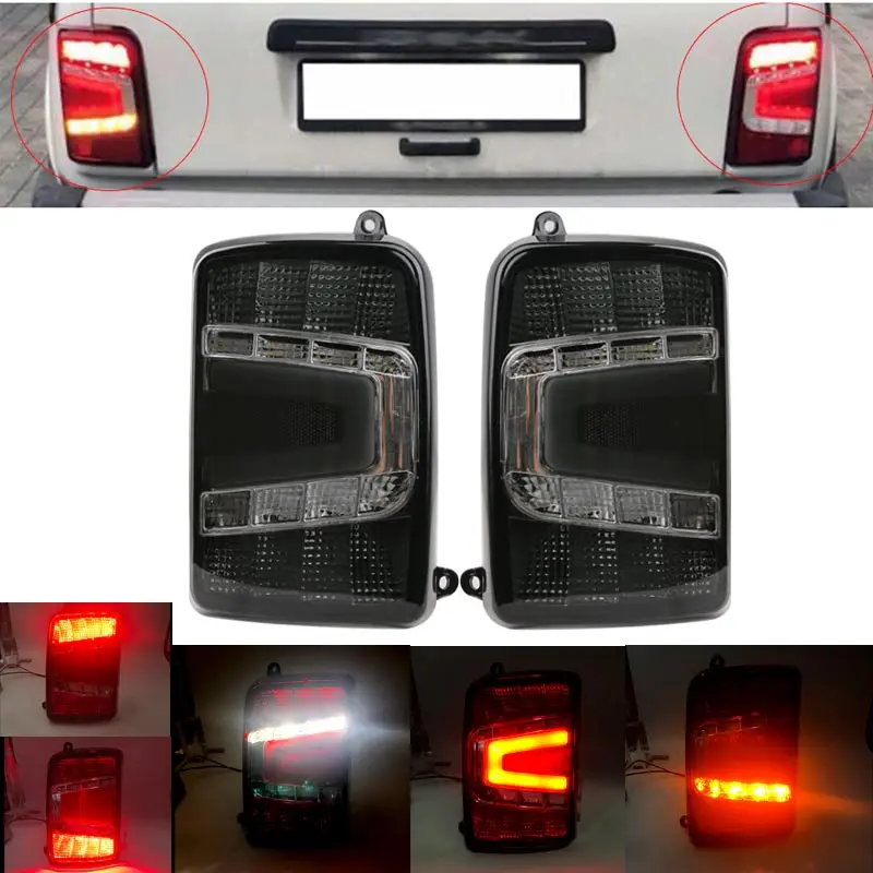 

For Lada Niva 4x4 1995-2019 Led Taillights Stop Brake Reversing Turn Signal Light For Lada Niva Accessories Car LED Rear lights