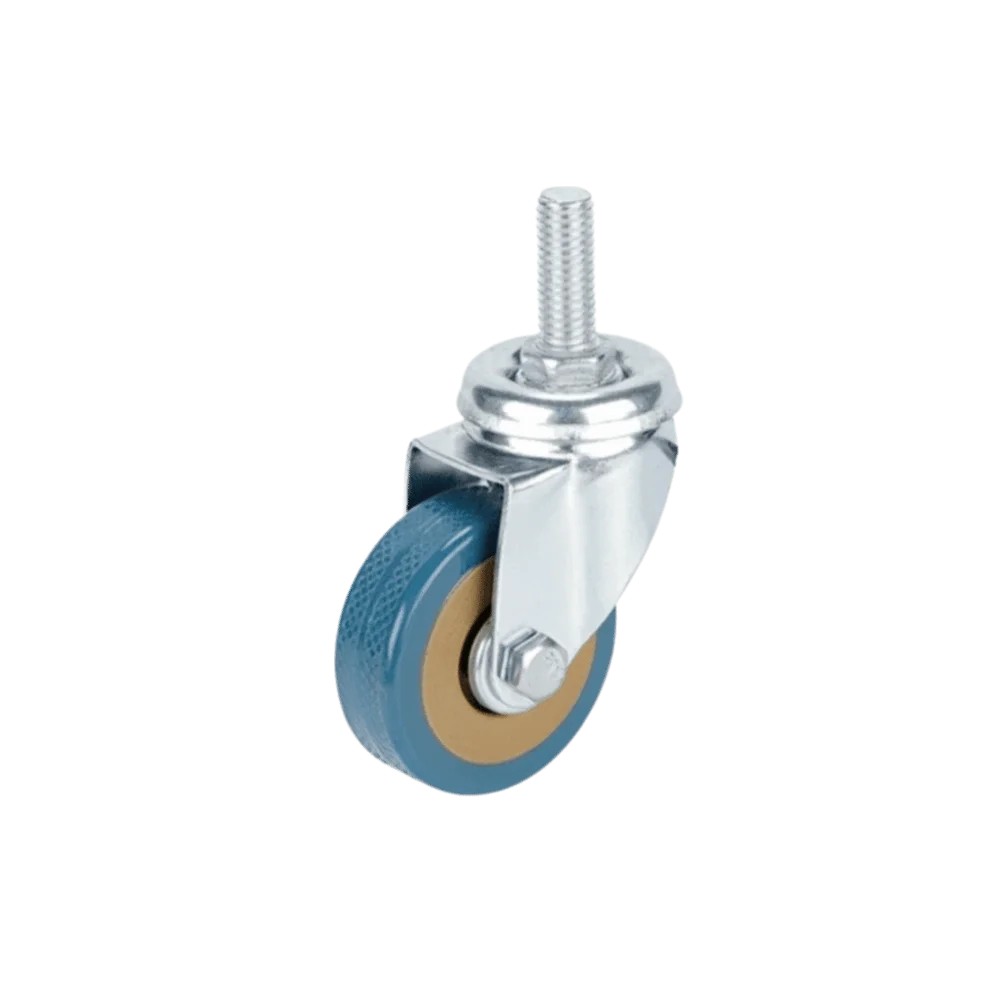 

Noiseless Furniture Caster Wear Resistant Heavy Loads Swivel Caster Transporter Rubber Roller Wheel Tire Trolley Chair Mover