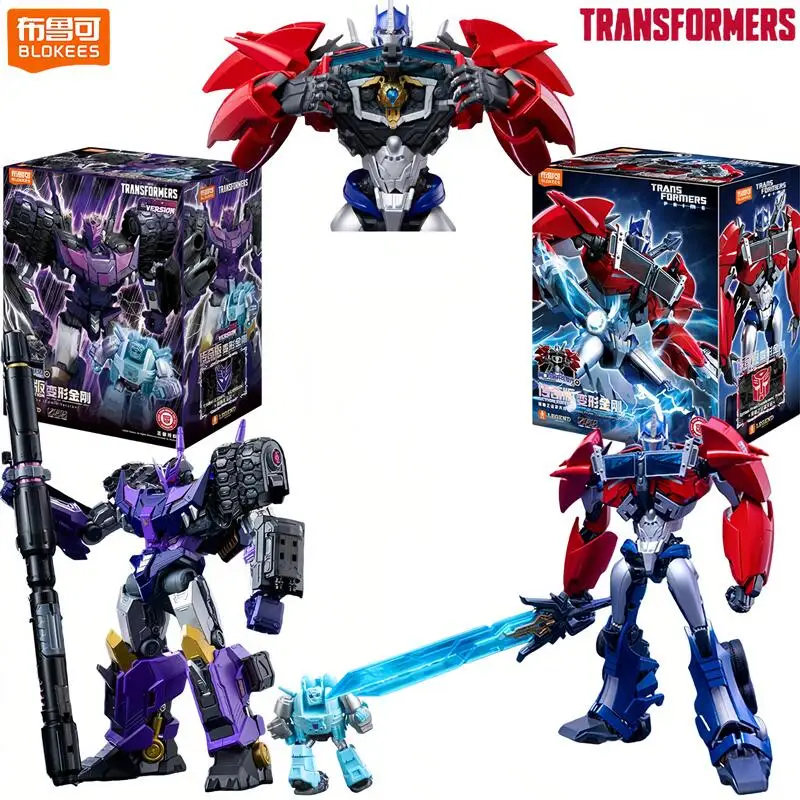 

BLOKEES Transformers Legendary Edition Optimus Prime/IDW Comic Tarn Action Figure Toys Desktop ornament Toys Gift