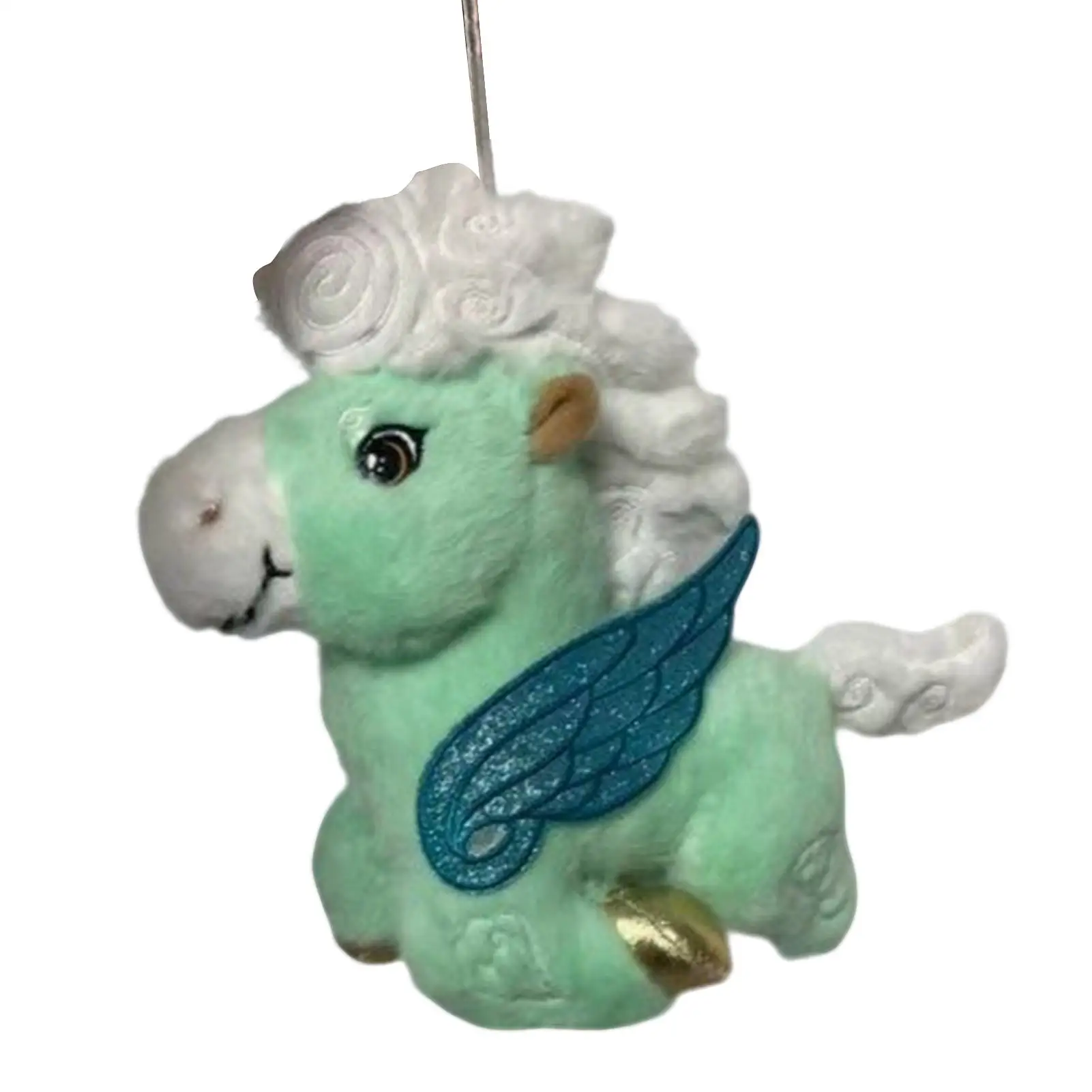 中国のマスコットキーリングペンダントチャーム馬のぬいぐるみ縁起の良いぬいぐるみキーホルダーハンドバッグ財布トートバッグ春祭り用