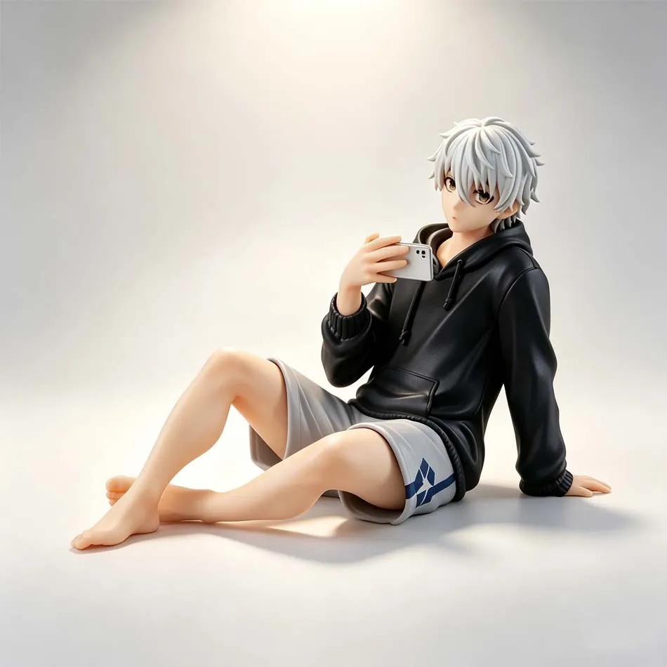AA neue BLUE LOCK Actionfiguren Nagi Seishiro Anime-Figur Sitzende Figur PVC Sammlermodell Kinderpuppe Spielzeug Geschenke