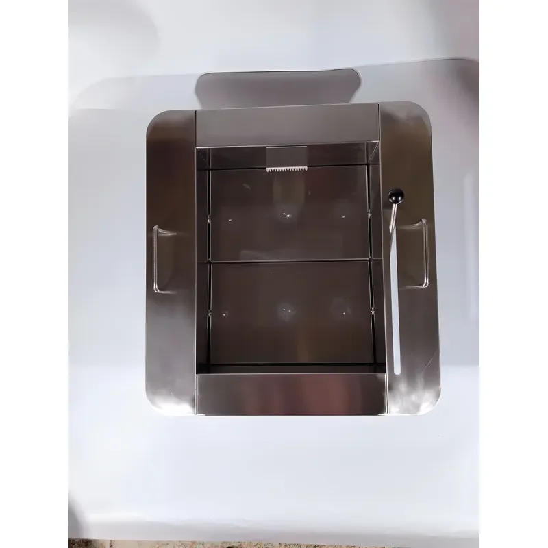 120L/240L Garbage Sorting Table Food Waste Separator Sanitation Community Recycling Station Outdoor Trash Bin Organizer