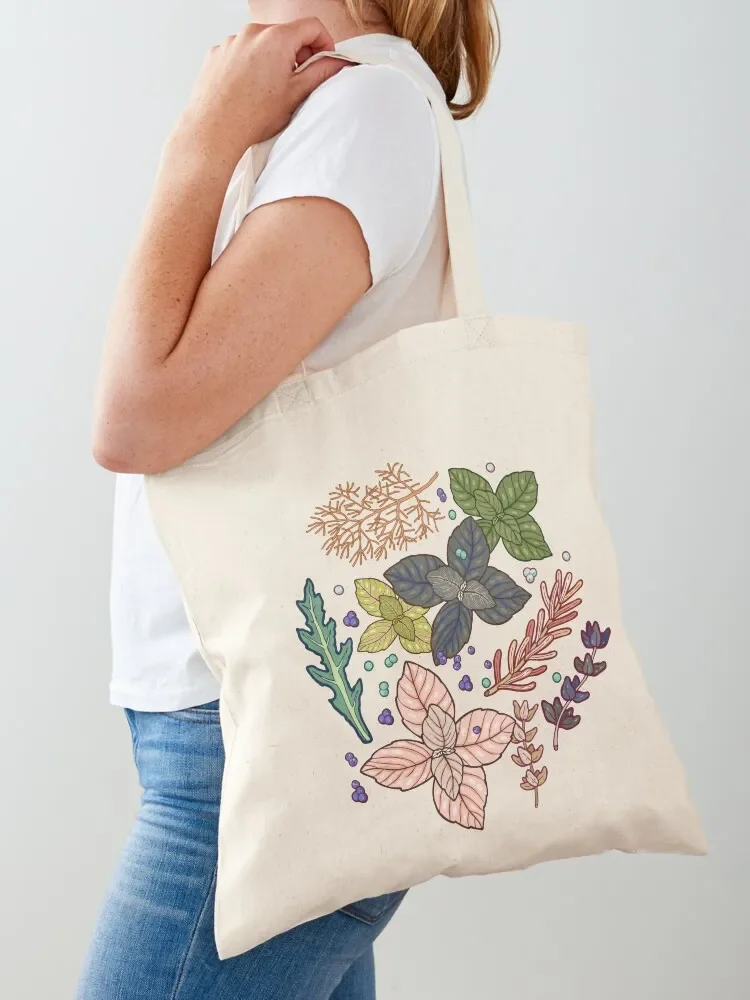 mysterious herbs Tote Bag tote bag woman shopper bag women canvas shopping cloth woman