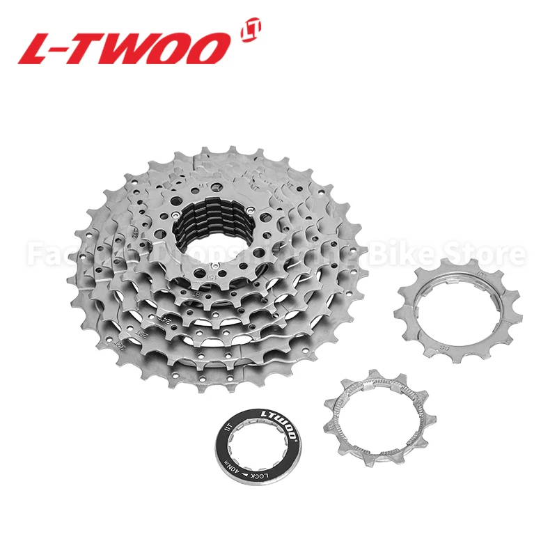 LTWOO 8 Speed 11-32T MTB Bike Cassette Sprocket Road Bike 8S HG Freewheel Compatible With Shimano Original Bicycle Parts