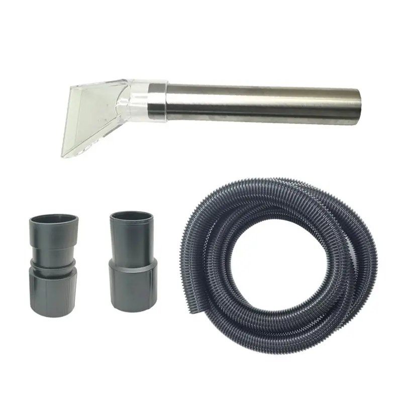 

【PASSIONE 】Universal Hand Extractor Hose 3.5M With Transparent Nozzle Set For Wet Dry Vacuum Carpet And Floor Cleaning