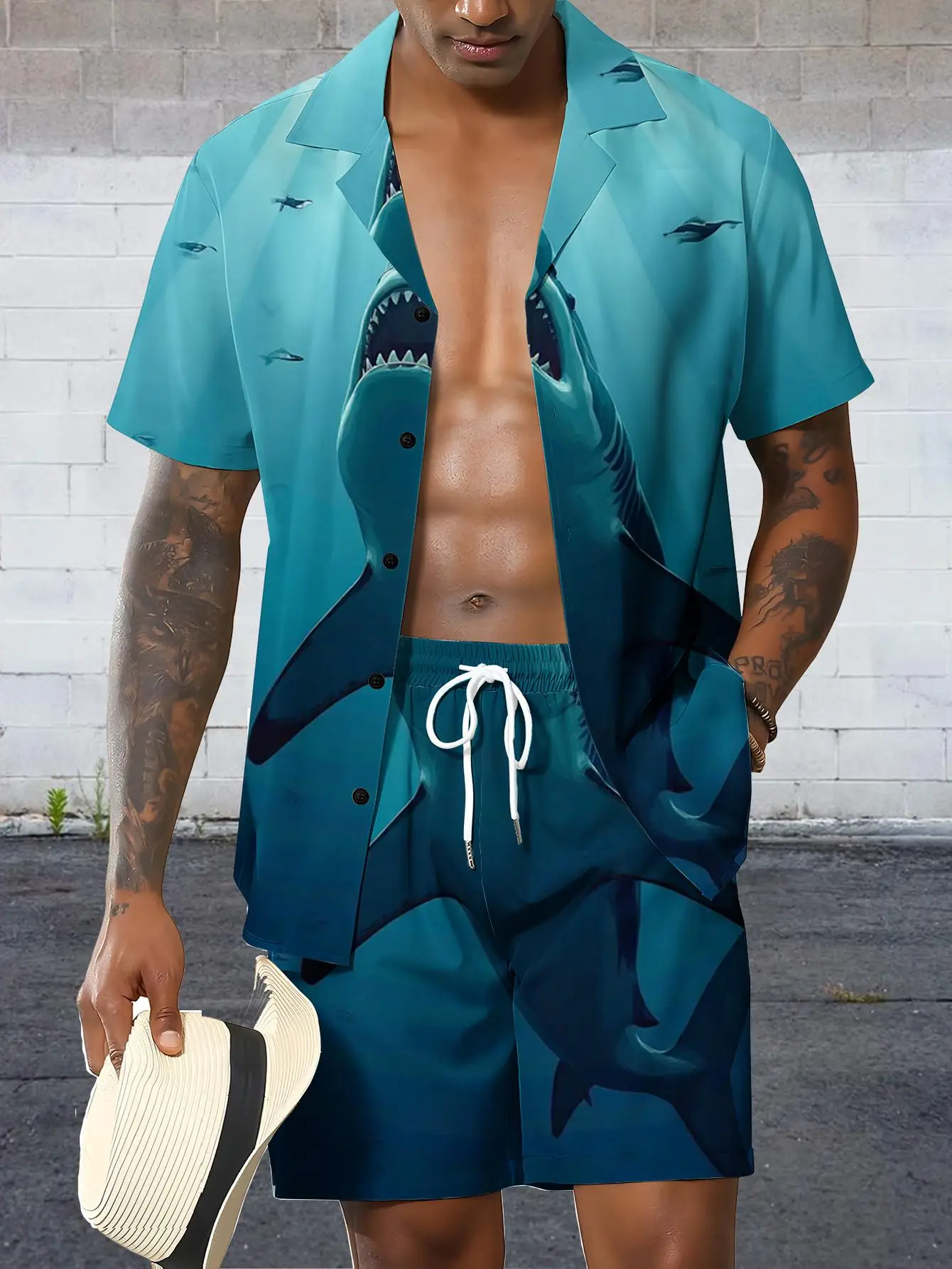 

Men's Shirt Sets 2026 Spring/Summer sets for men Graphic jogging set clothing set men's suits 3D Printed men's tracksuit