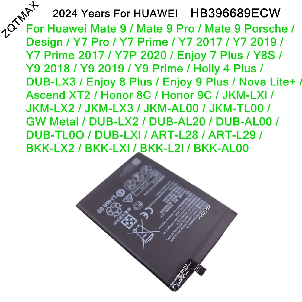 HB406689ECW Battery For Huawei Y7 Y9 Honor 8C 9C JKM LXl LX2 LX3 JKM AL00 TL00 GW Metal DUB LX2 AL20 AL00 TL0O LXl ART L28 L29