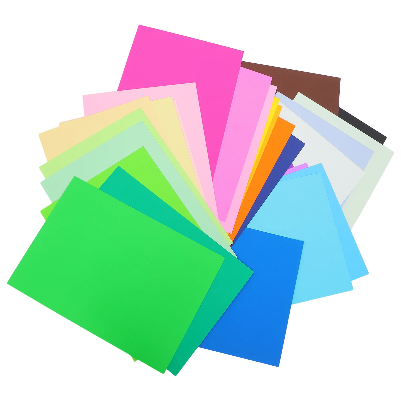 60 قطعة من مخزون البطاقات، ورق ملون، مادة متينة، قطع نظيفة، طيات مثالية للمدرسة المنزلية، الفصول الدراسية، صياغة الرسم