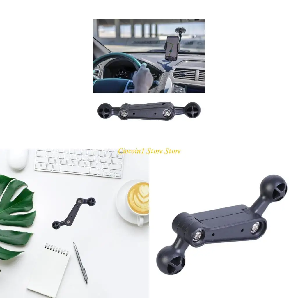 

A3PC Double Ball Head 17 мм Twirl Arm Mobile Mobile Attadment Late в использовании для держателя автомобильного телефона и для