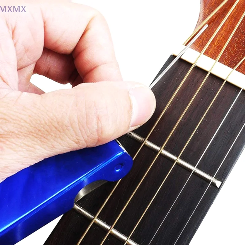 

0.4-1.6mm Guitar Nut Polishing Grinding Guitar Files DIY Guitar Slotting File Kit Dual Cutting Edge Luthier Tools