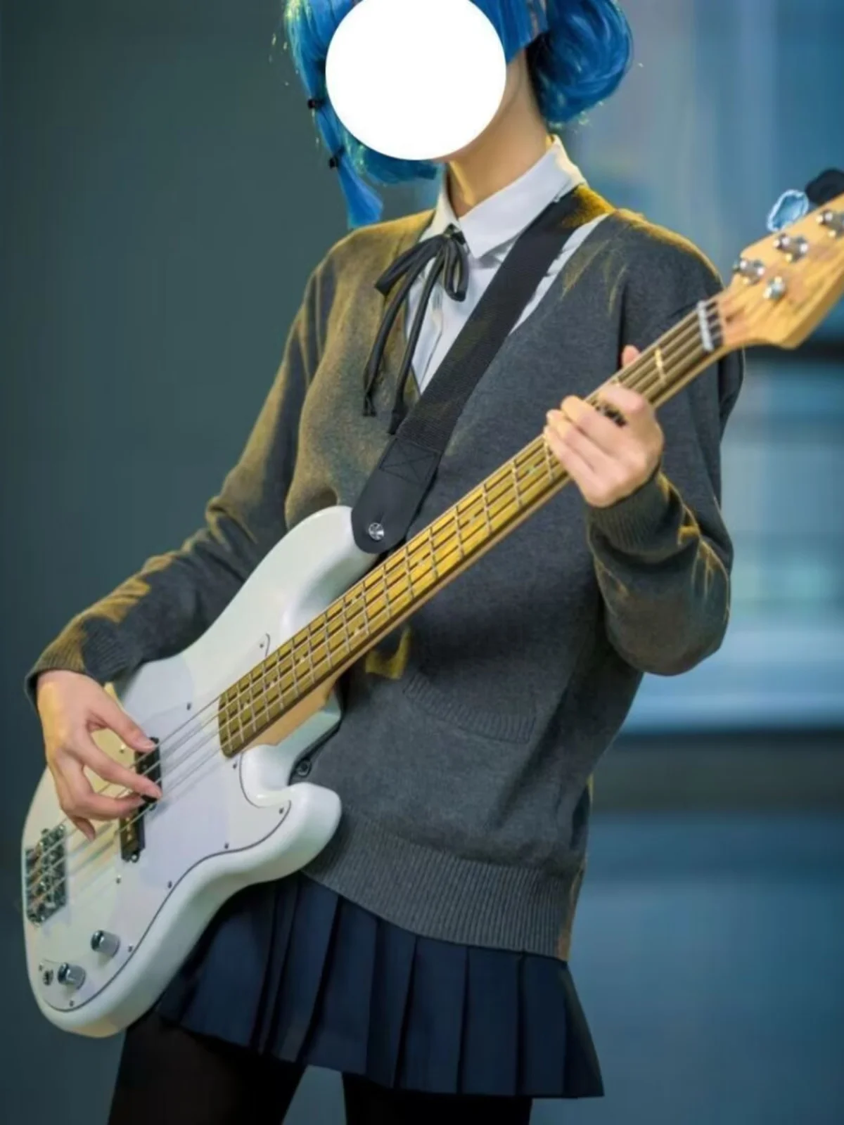 

Lonely Ro Mountain Yamada крутой косплей женский orm свитер юбка полный комплект верхняя одежда аниме ow Faion комплект