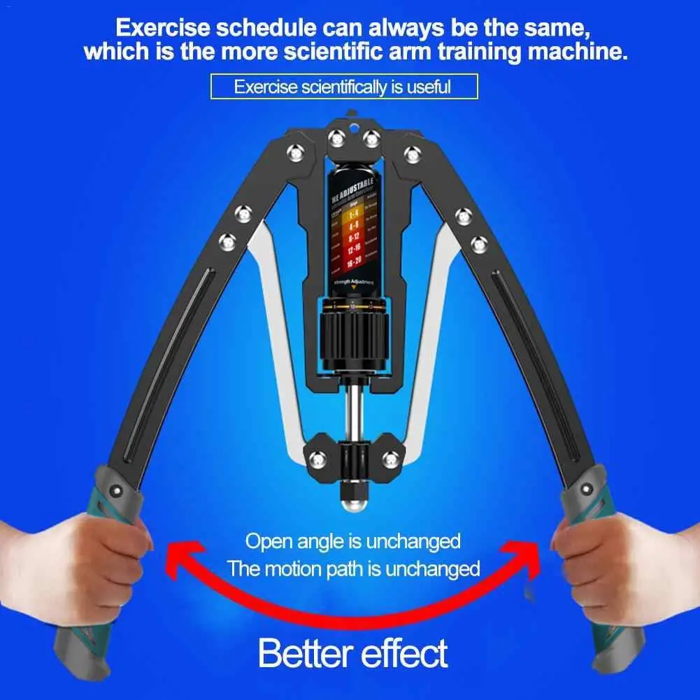 Twister Arm Exerciser - Adjustable 22-440lbs Hydraulic Power, Home Chest Expander, Shoulder Muscle Training Fitness Equipment image 6