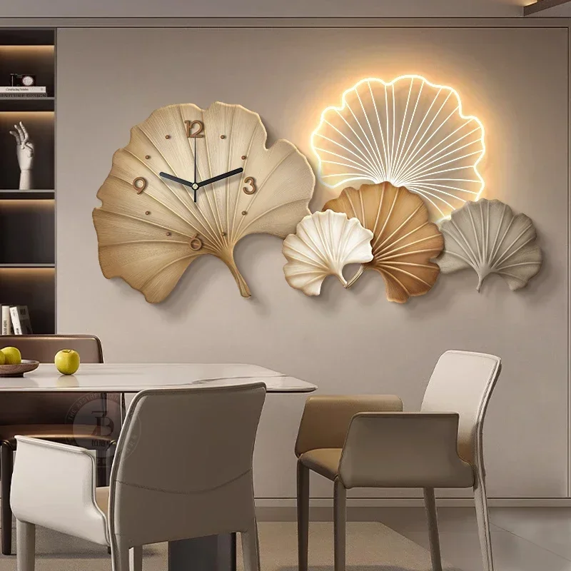 Elegant Premium Wall Clocks Luxury Large Quality Modern Aesthetic Wall Clock Living Room Design Reloj De Pared Home Decoration