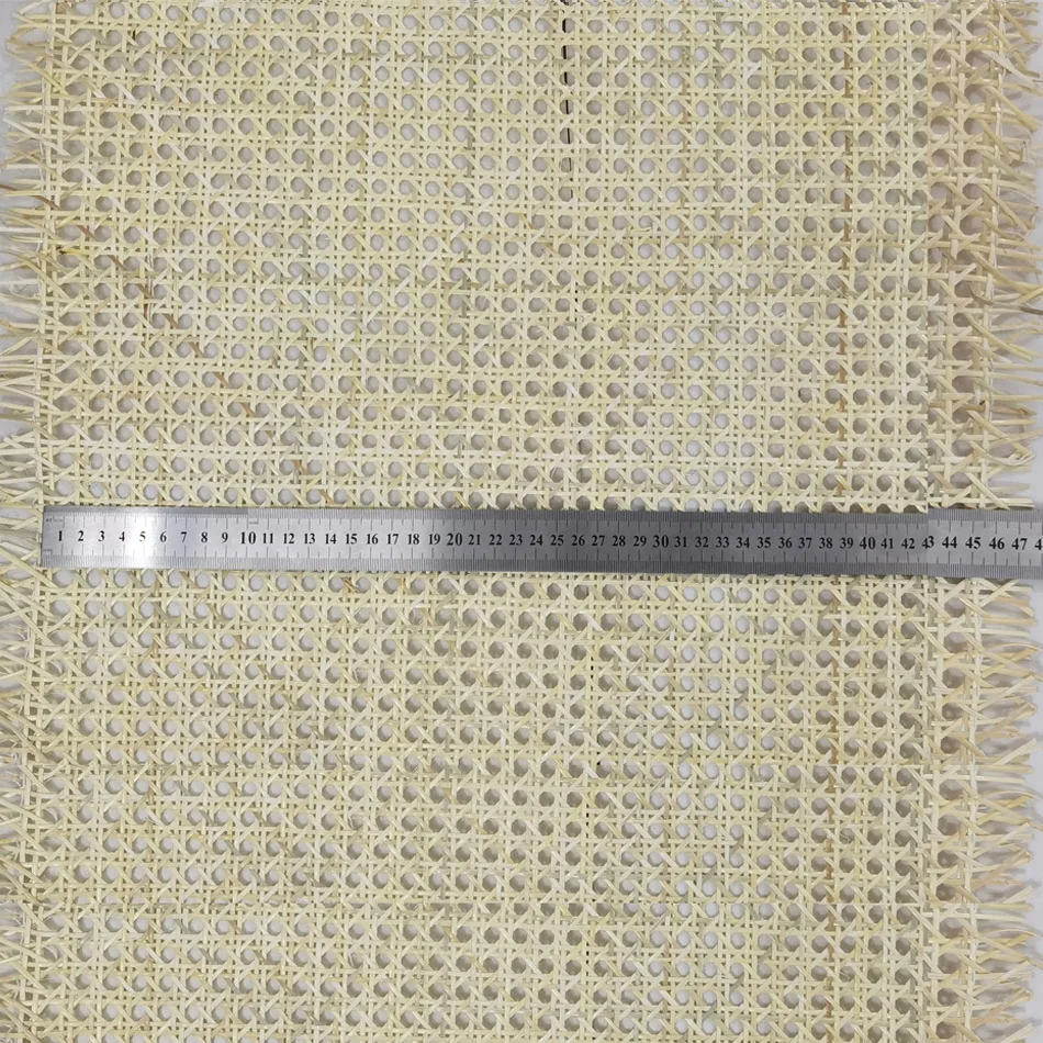 

Natural Rattan Webbing Roll 45cm wide 1-15metre Real Indones Cane Webbing Chair Table Ceiling Wall Decor Furniture Material