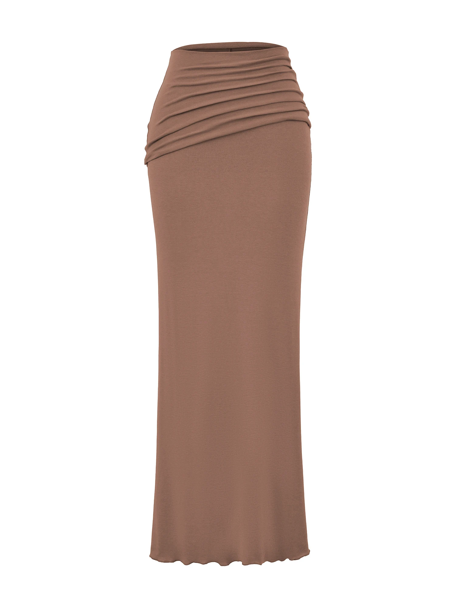 American Sle taille haute Sexy minceur f jupe femmes pur désir Ele polyvalent ceinturé jupe longue