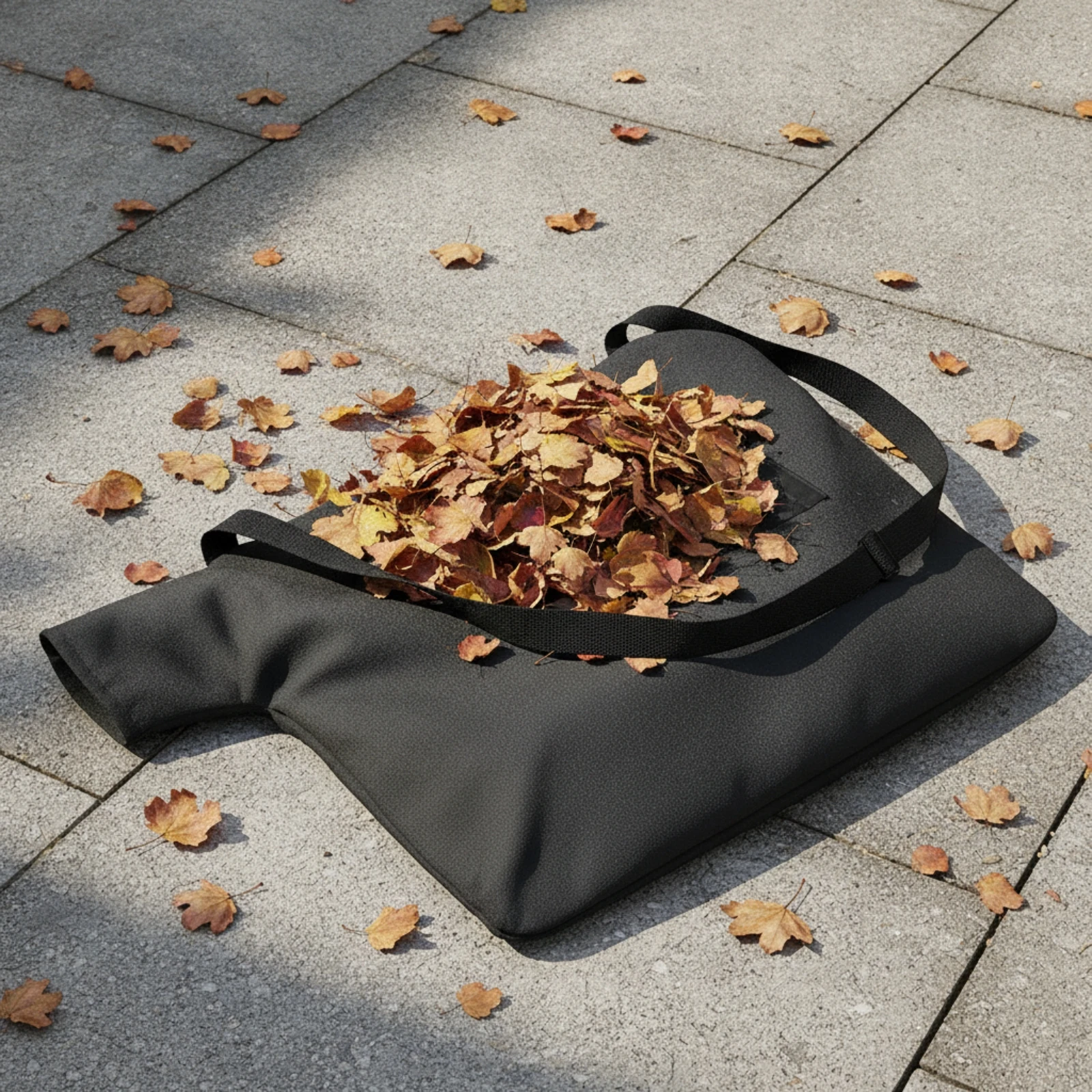 Leaf Blower Collection Bag Universal Fit Leaf Blower Bag Large Capacity Adjustable for Homeowners, Lawn Cleanup, Yard Work