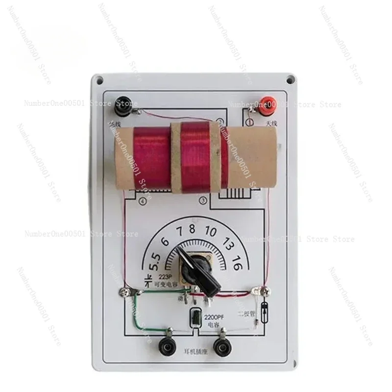 

Рудное радио DIY Kit Комплект двухцепного сборки