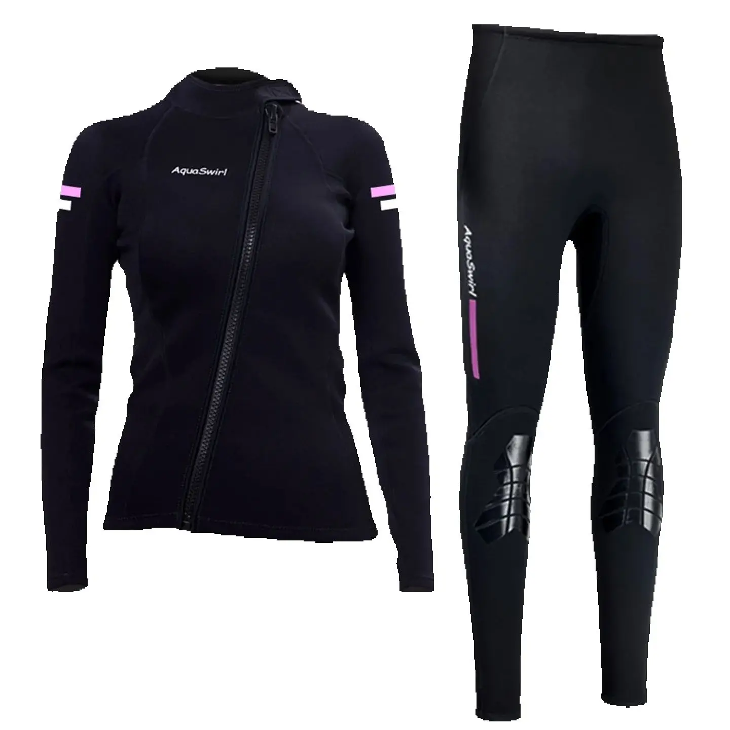 1.5mm Neoprene Wetsuit Women's Separated Diving Top Jacket And Pants Surfing Snorkeling Spearfishing Thermal Swimsuit